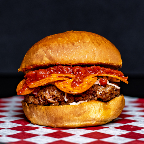 Pepperoni Burger